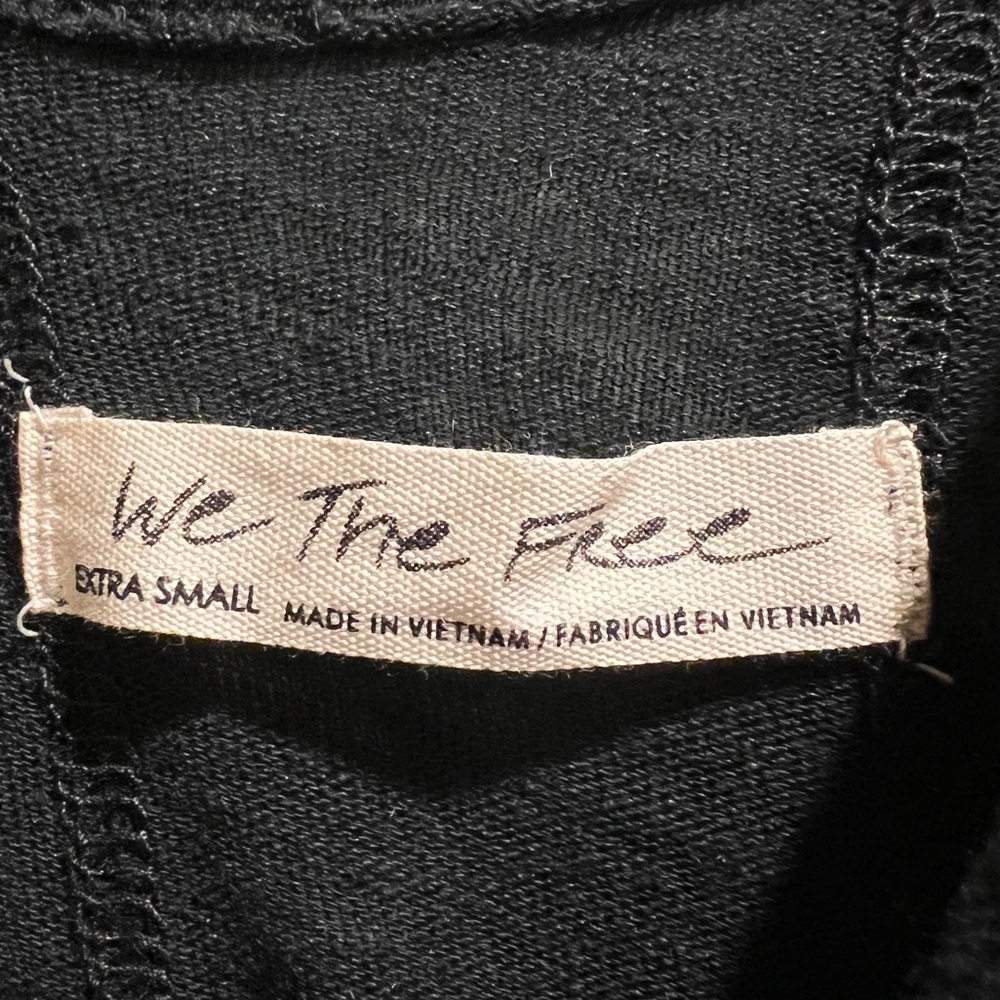 We The Free Black Flowy Tunic Top - Picture 5 of 5